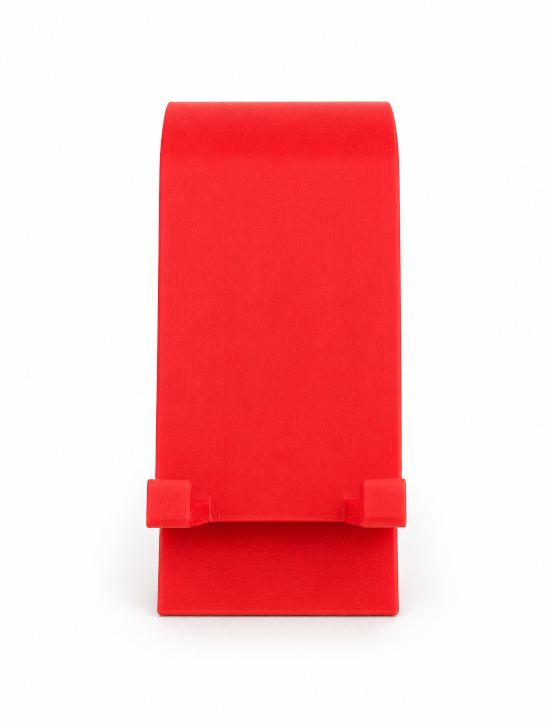 Porta celular coração vermelho